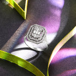 Load image into Gallery viewer, 0.61 Karat Diamond Ring