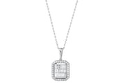 0.48 Karat Diamond Necklace