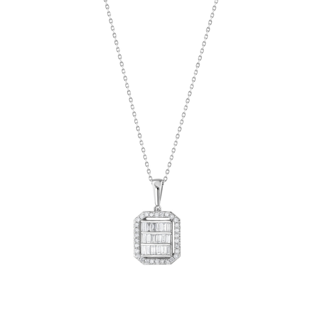 0.48 Karat Diamond Necklace