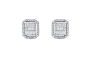 0.55 Karat Diamond Earrings