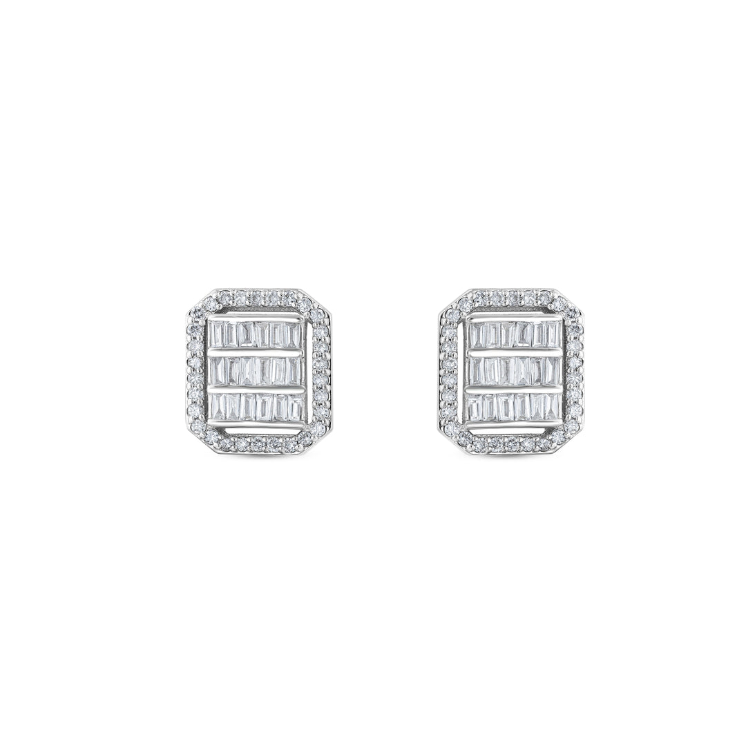 0.55 Karat Diamond Earrings
