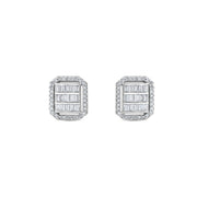 0.55 Karat Diamond Earrings