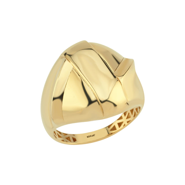 14ct Agnes Design Gold Ring