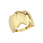 Load image into Gallery viewer, 14ct Misty Design Gold Ring