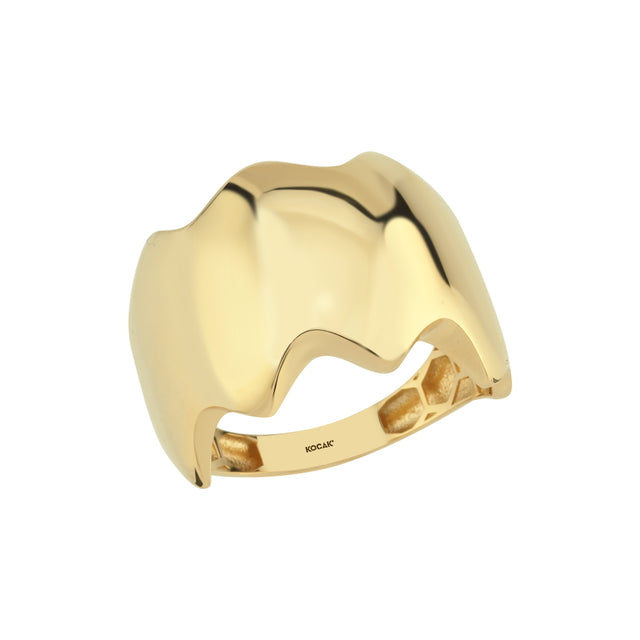 14ct Misty Design Gold Ring