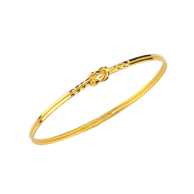 22ct 13 g Glitter Love Knot Bangle