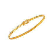 22ct 13 g Ribbed Love Knot Bangle