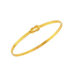 Load image into Gallery viewer, 22ct 13 g Plain Love Knot Bangle