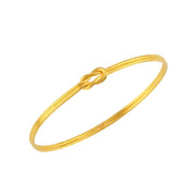 22ct 13 g Plain Love Knot Bangle