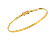 22ct 13 g Crystal Love Knot Bangle