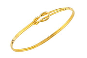 22ct 13 g Diamond Pattern Love Knot Bangle