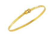 22ct 13 g Diamond Pattern Love Knot Bangle