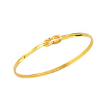 Load image into Gallery viewer, 22ct 13 g Polished Detail Love Knot Bangle