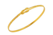 22ct 13 g Glitter Love Knot Bangle