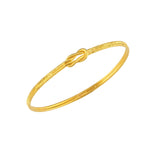 Load image into Gallery viewer, 22ct 13 g Glitter Love Knot Bangle