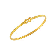 22ct 13 g Glitter Love Knot Bangle