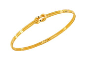 22ct 13 g Engraved Detailed Love Knot Bangle