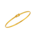 Load image into Gallery viewer, 22ct 13 g Plain Design Love Knot Bangle