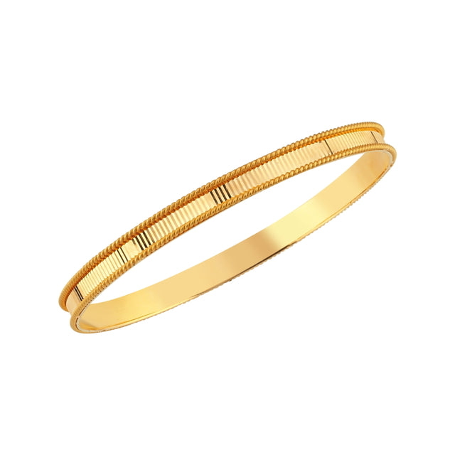 22ct 15 g Burma Twist Detailed Oris Bangle
