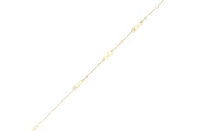 14ct Sonsuzluk Design Gold Bracelet