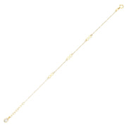 14ct Sonsuzluk Design Gold Bracelet