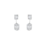 0.39 Karat Diamond Earrings