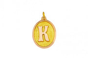 14ct Vintage Gold Letter Pendant (Chain Not Included)