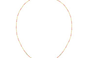 14ct Rose Multicolour Design Gold Necklace
