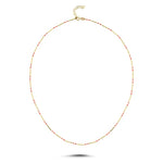 Load image into Gallery viewer, 14ct Rose Multicolour Design Gold Necklace