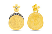 14ct Gold Imperla Earrings
