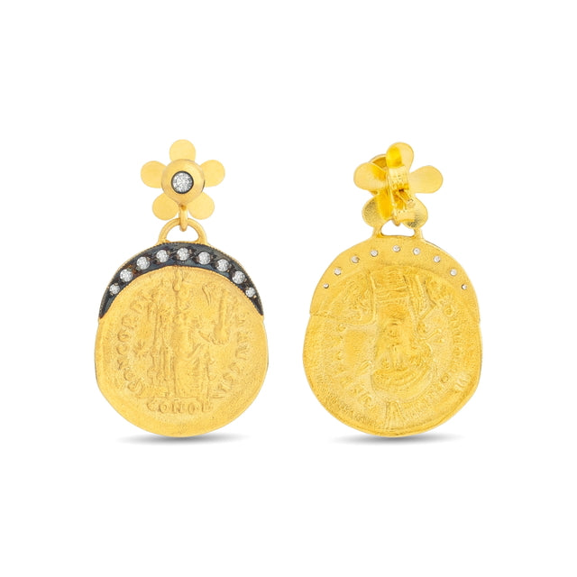 14ct Gold Imperla Earrings