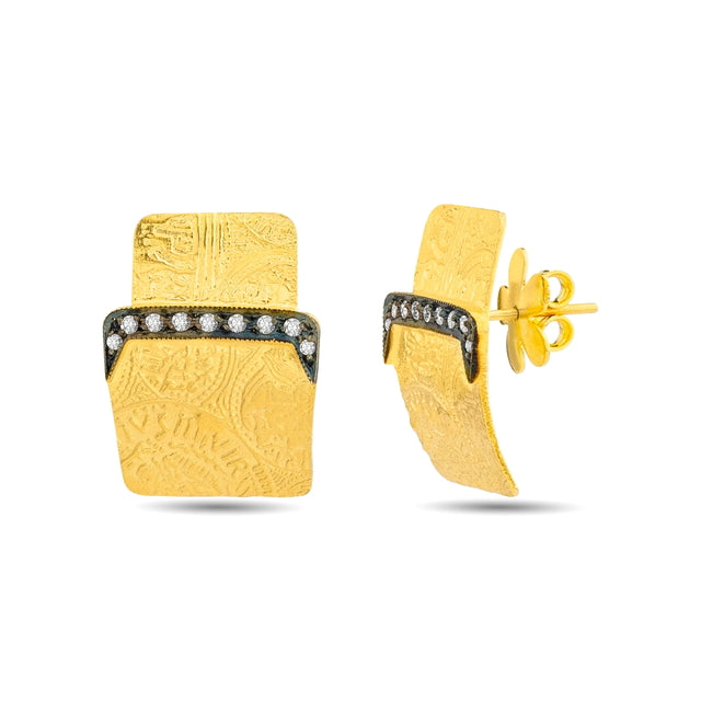 14ct Gold Antella Earrings
