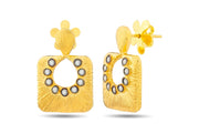 14ct Gold Quadria Earrings