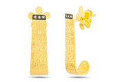 14ct Gold Vefk Earrings