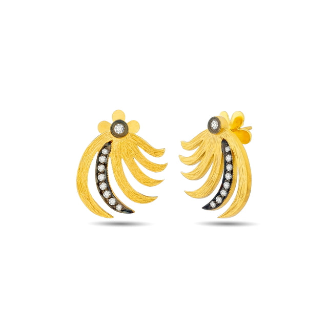 14ct Gold Banara Aurea Earrings