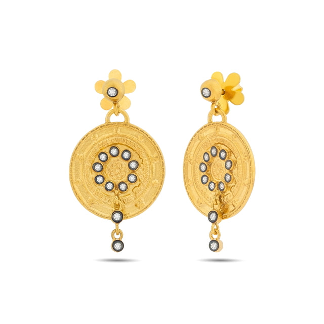 14ct Gold Zemhera Earrings