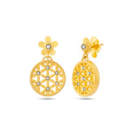 Load image into Gallery viewer, 14ct Gold Mandoria Earrings