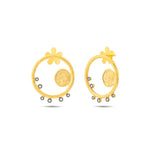 Load image into Gallery viewer, 14ct Gold Sentara Earrings