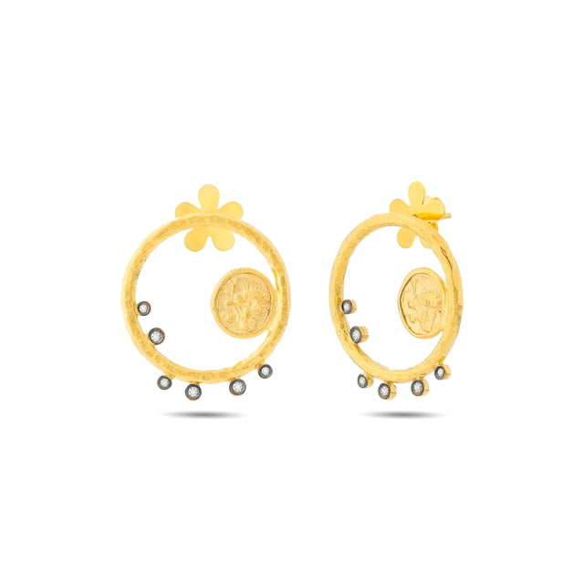 14ct Gold Sentara Earrings