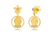 14ct Gold Sentara Earrings - Small Boy