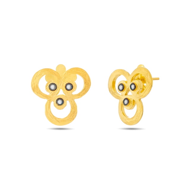 14ct Gold Cintena Earrings