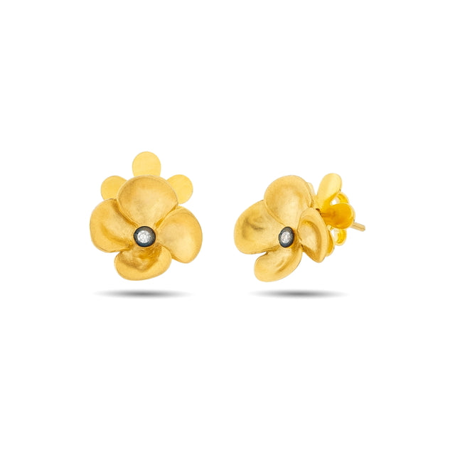 14ct Gold Memory Earrings