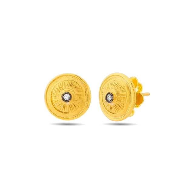 14ct Gold Zermira Earrings