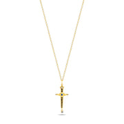 14ct Gold Gladius Necklace