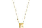14ct Gold Meander Necklace