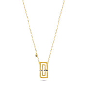 14ct Gold Meander Necklace