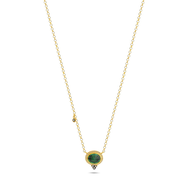 14ct Gold Trivera Necklace