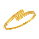 Load image into Gallery viewer, 14ct Gold Design Cuff Gold Bracelet