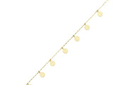 14ct Textured Gold Bracelet