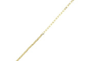 14ct Paperclip Dorika Design Gold Bracelet